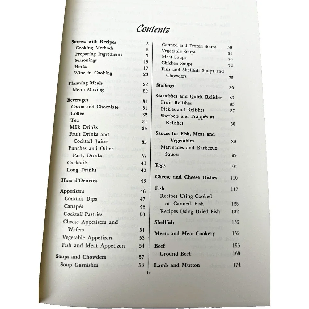 The Fanny Farmer Cookbook- Gold 12th Edition